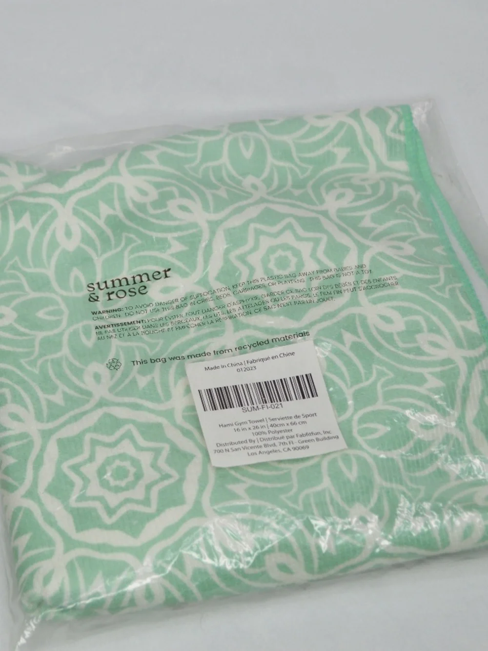 Summer & Rose Hami Gym Towel 16